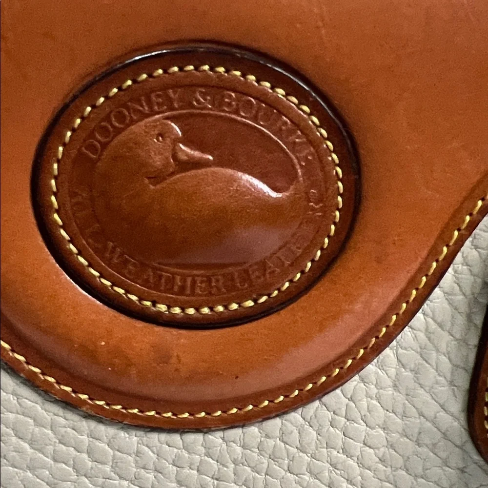 Dooney & Bourke Brown Leather Briefcase